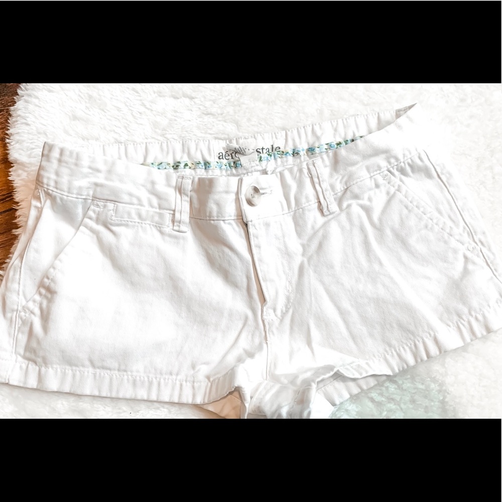 Aeropostale White Shorts